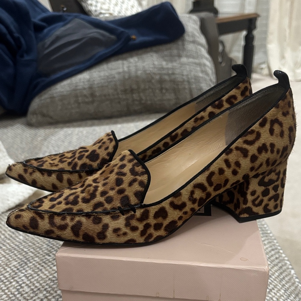 Ivanka Trump Animal Print block heel - Picture 8 of 9